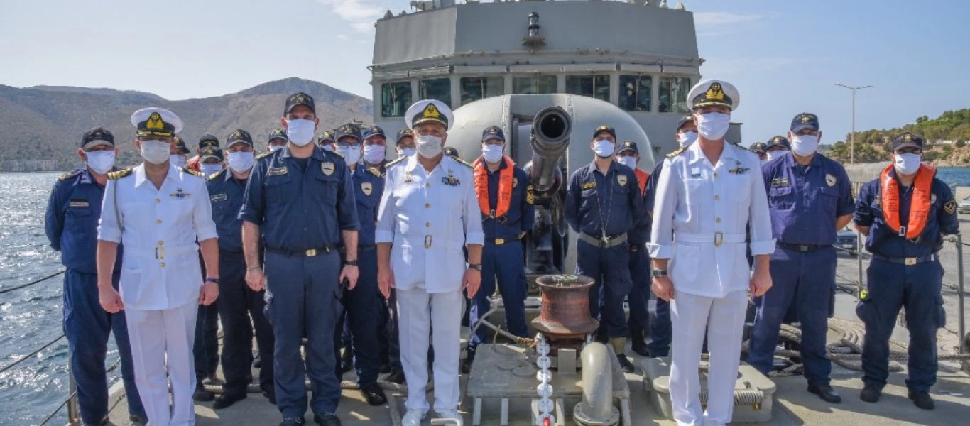 Παρουσία Α/ΓΕΝ οι εκδηλώσεις για την επέτειο της βύθισης του αντιτορπιλικού «Βασίλισσα Όλγα» (φώτο)